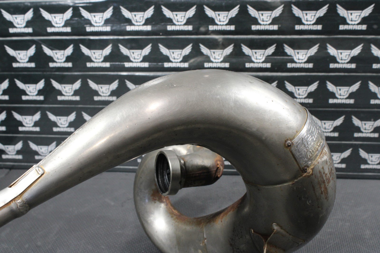 2002 01 - 04 YAMAHA YZ250 PRO CIRCUIT PLATINUM EXHAUST PIPE CHAMBER HEADER - hggarage