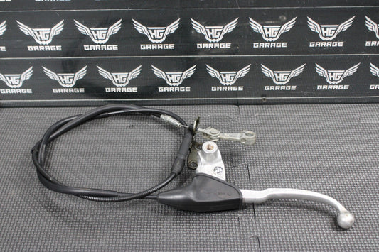 2005 SUZUKI DR200SE OEM CLUTCH CABLE LINE W LEVER & PERCH CABLE COMPLETE NICE - hggarage