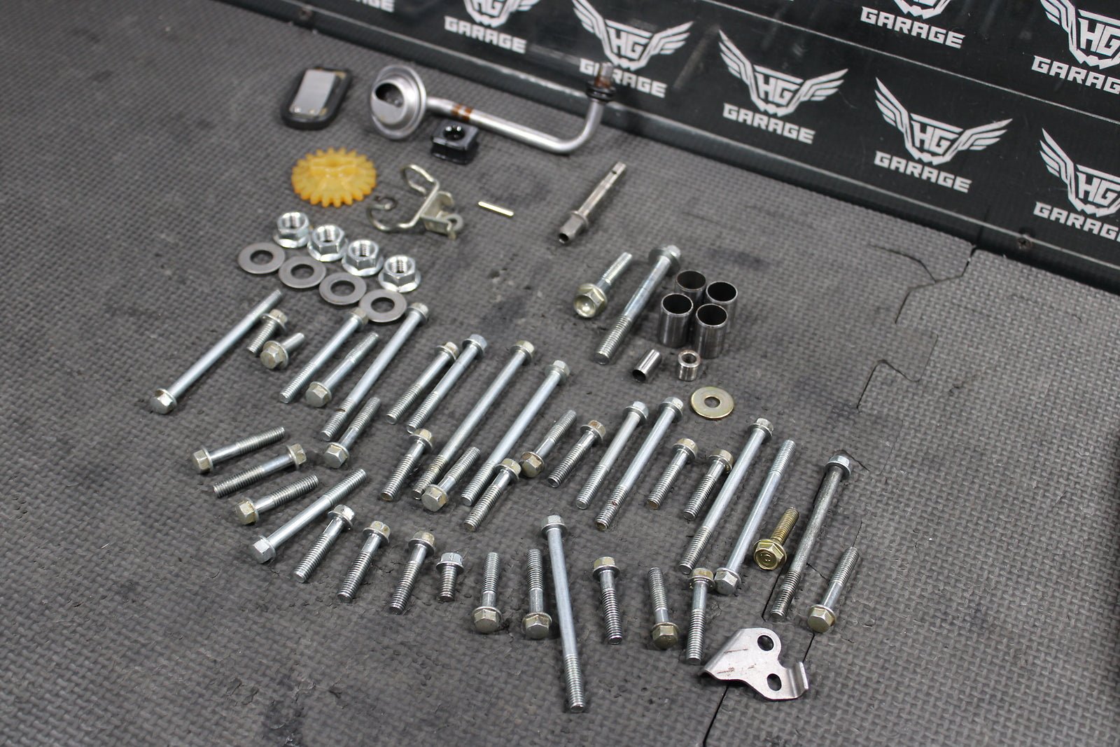 2003 Honda CRF450R OEM Chain Tensioner Topend Engine Hardware Assembly Low Hour - hggarage
