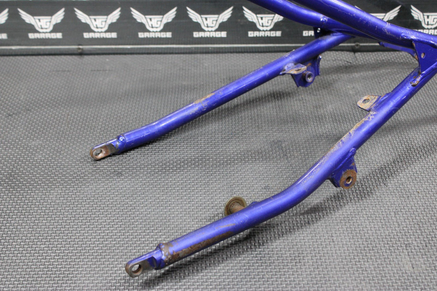 2007 02 - 07 YAMAHA YZ85 OEM REAR BACK SUB FRAME SUBFRAME SUPPORT 5PA - 21190 - 00 - P0 - hggarage