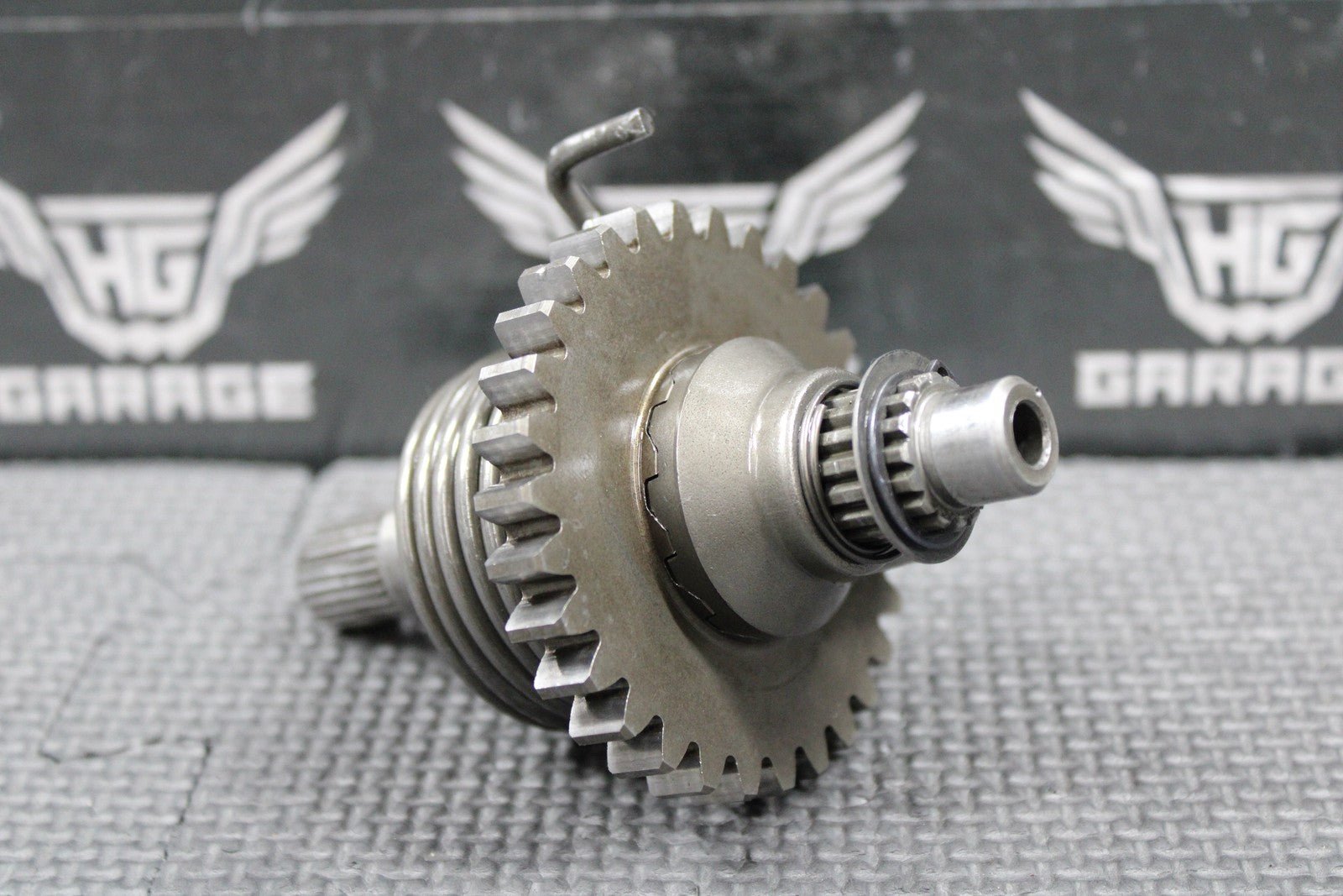 1996 KAWASAKI KX125 OEM KICKSTART KICK START SHAFT STARTER SPUR GEAR 13066 - 1101 - hggarage