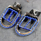 2011 YAMAHA YZ125 AFTERMARKET WIDE FOOT PEGS PEDALS FRAME STAND