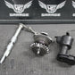 2000 KAWASAKI KX80 KX85 OEM ENGINE POWERVALVE EXHUAST VALVE LINKAGE GOVERNOR