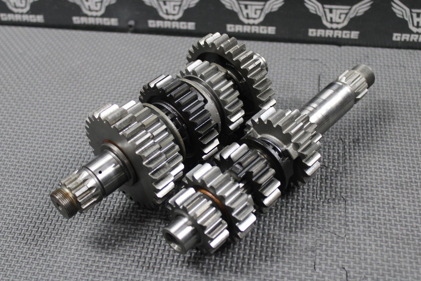 2005 YAMAHA 04 - 09 YFZ450 OEM TRANSMISSION TRANNY GEARBOX GEARS SHIFT FORKS NICE - hggarage