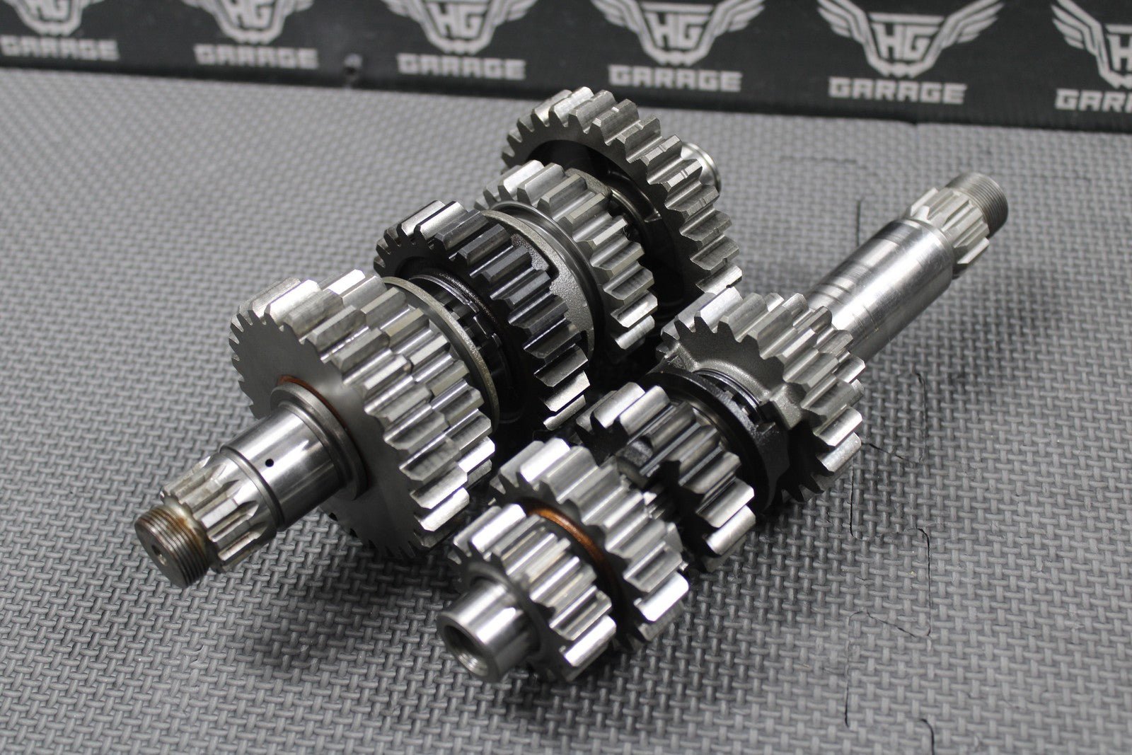 2005 YAMAHA 04 - 09 YFZ450 OEM TRANSMISSION TRANNY GEARBOX GEARS SHIFT FORKS NICE - hggarage
