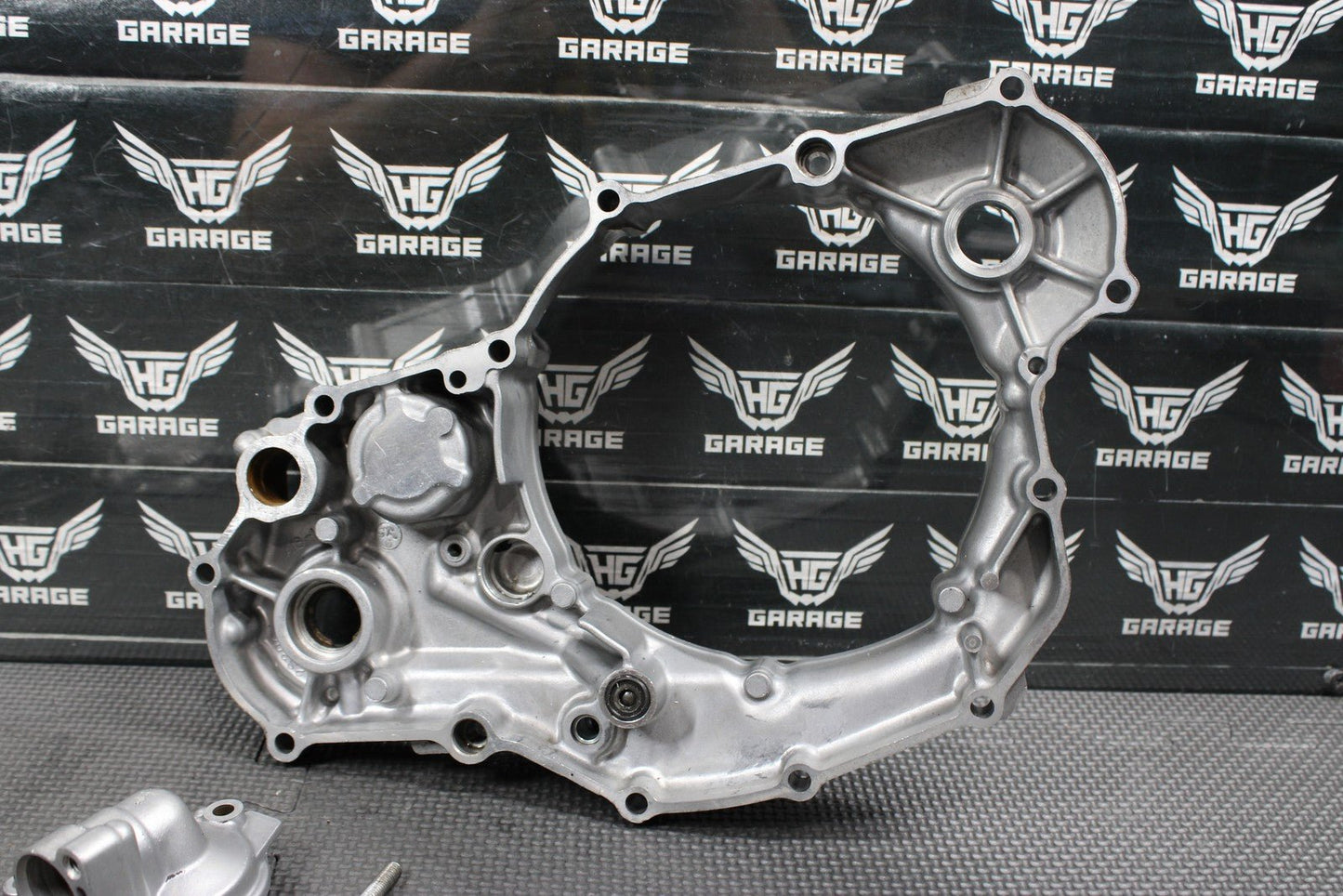 2006 YAMAHA YZ450F 06 - 09 ENGINE MOTOR INNER OUTER CLUTCH COVER WATERPUMP - hggarage