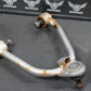 2004 04 - 09 SUZUKI QUADSPORT LTZ250 OEM FRONT LOWER UPPER LEFT CONTROL A ARMS - hggarage