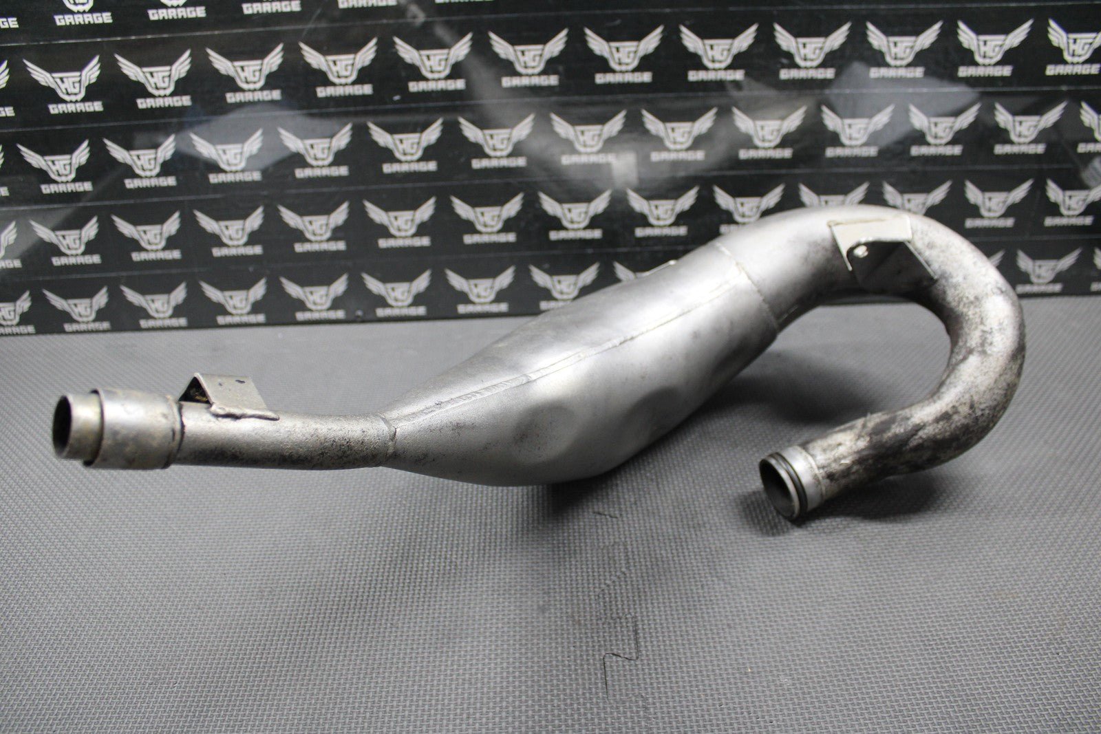 1999 SUZUKI RM125 BILLS WORKS RAW EXHAUST PIPE CHAMBER HEADER MUFFLER 14310 - 36E2 - hggarage