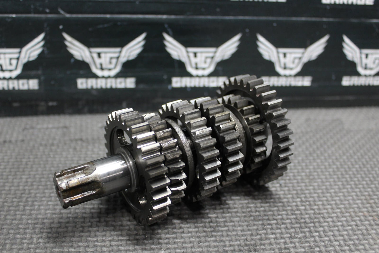 2015 KAWASAKI KX85 OEM ENGINE TRANSMISSION TRANNY ASSEMBLY GEARS SHIFT FORK - hggarage