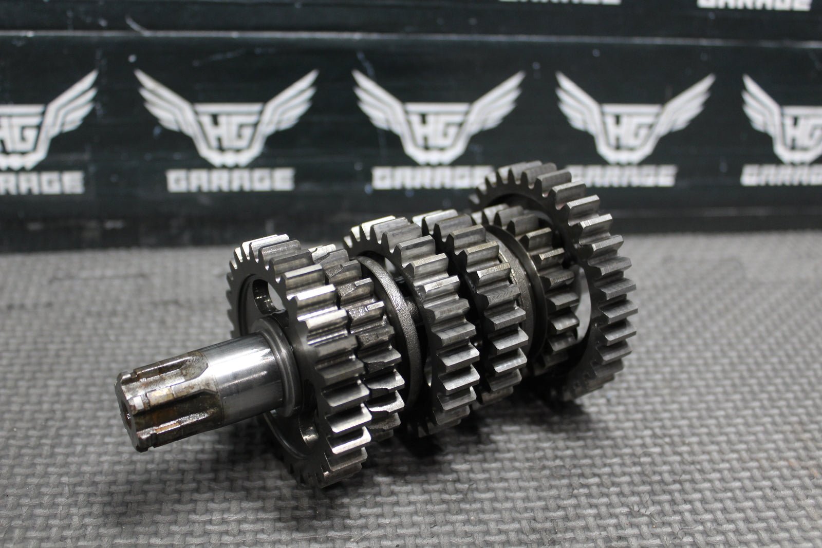 2015 KAWASAKI KX85 OEM ENGINE TRANSMISSION TRANNY ASSEMBLY GEARS SHIFT FORK - hggarage