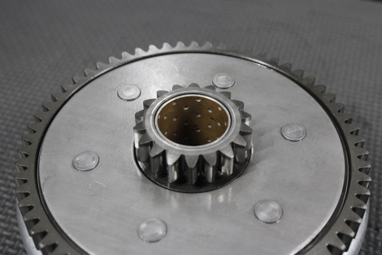 1986 Kawasaki KDX200 OEM Complete Clutch W Plates Basket Hub - hggarage