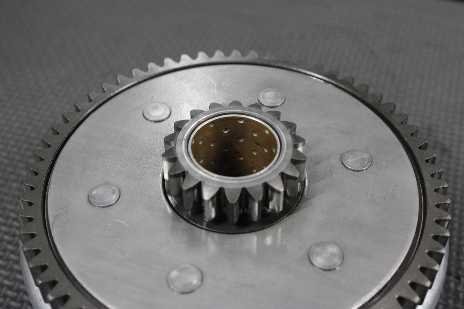 1986 Kawasaki KDX200 OEM Complete Clutch W Plates Basket Hub - hggarage