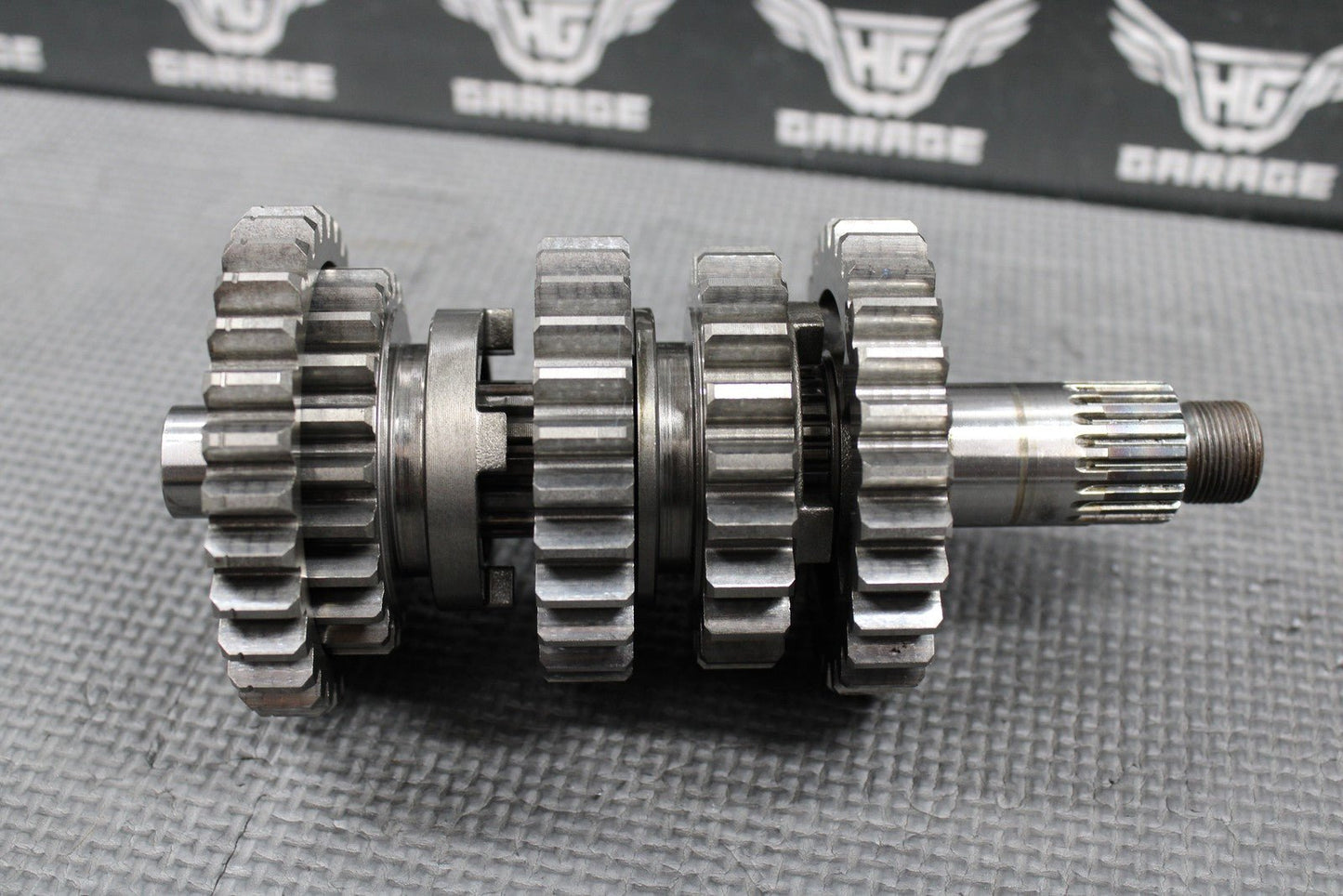 2014 14 - 16 KAWASAKI KX250F OEM TRANSMISSION TRANNY TRANS GEARBOX GEARS NICE! - hggarage
