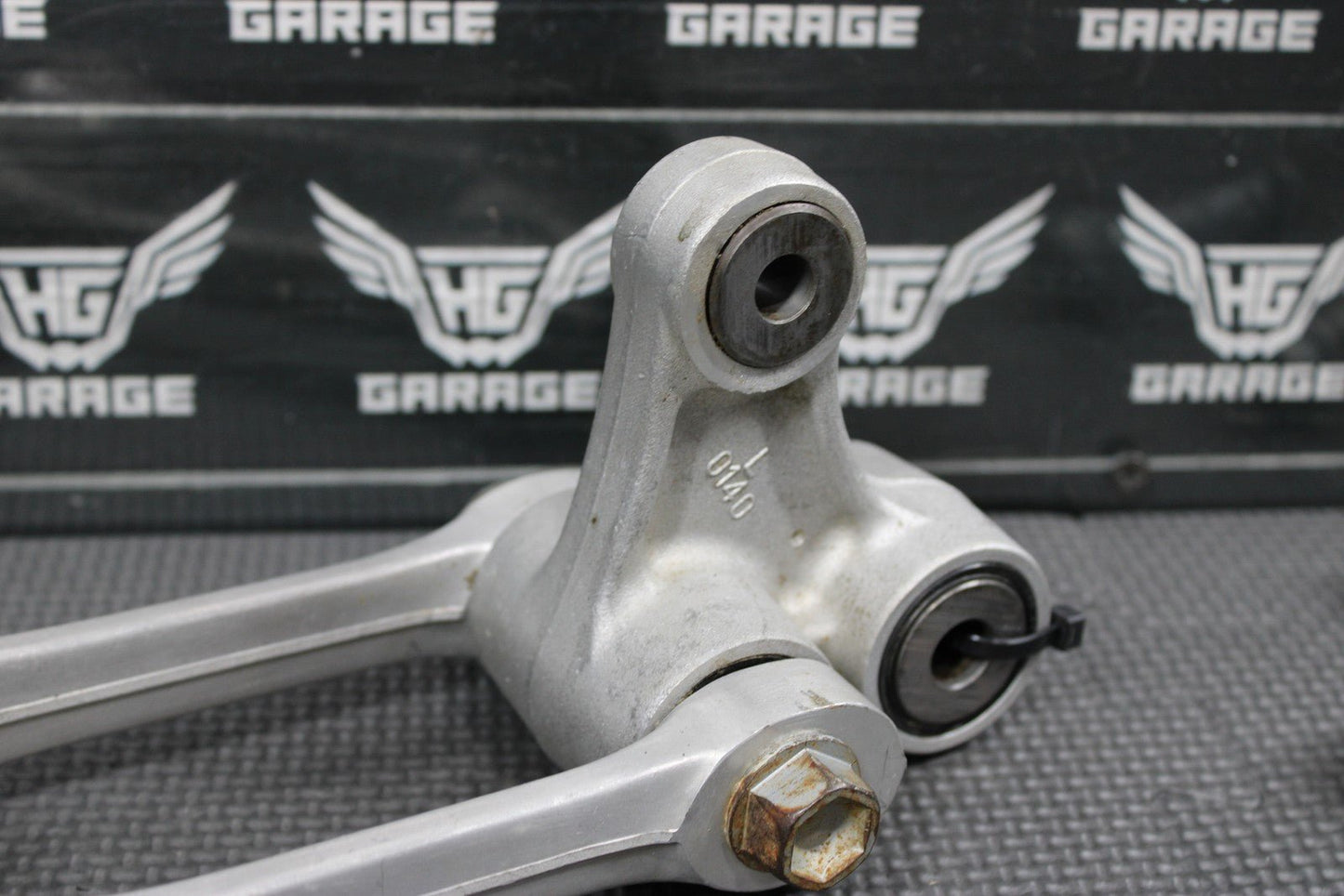 2014 KAWASAKI 13 - 16 KX250F OEM REAR SHOCK LINKAGE LINKS RELAY ARM - hggarage
