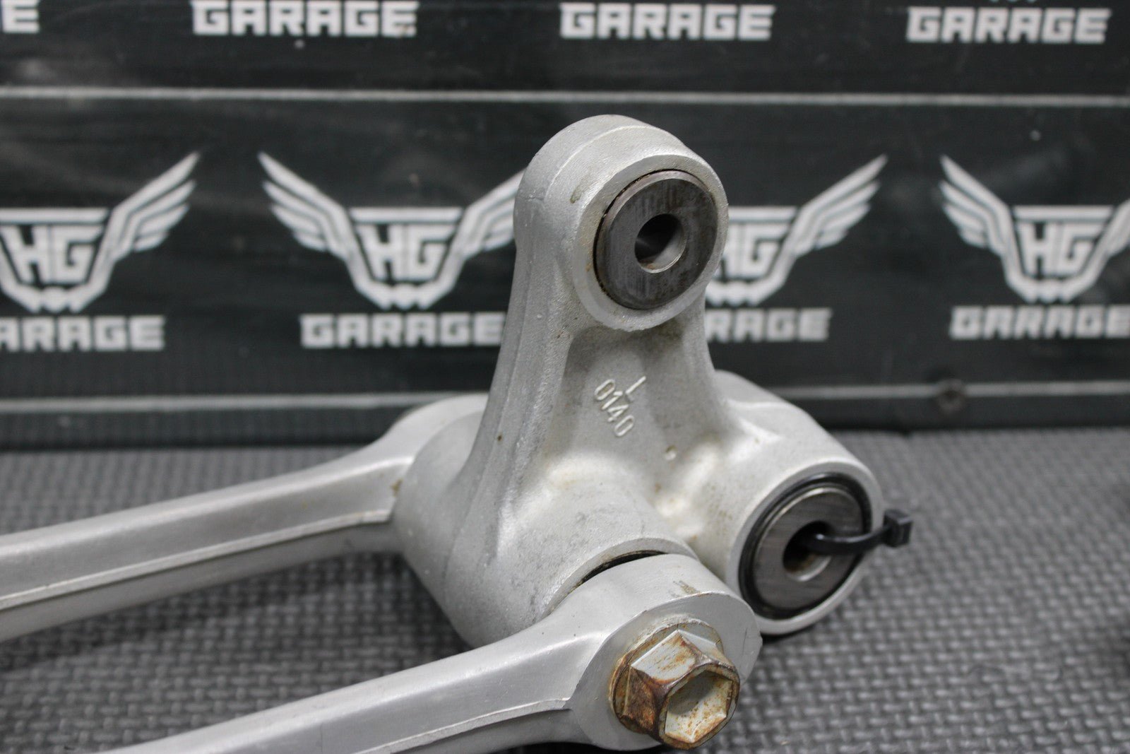 2014 KAWASAKI 13 - 16 KX250F OEM REAR SHOCK LINKAGE LINKS RELAY ARM - hggarage
