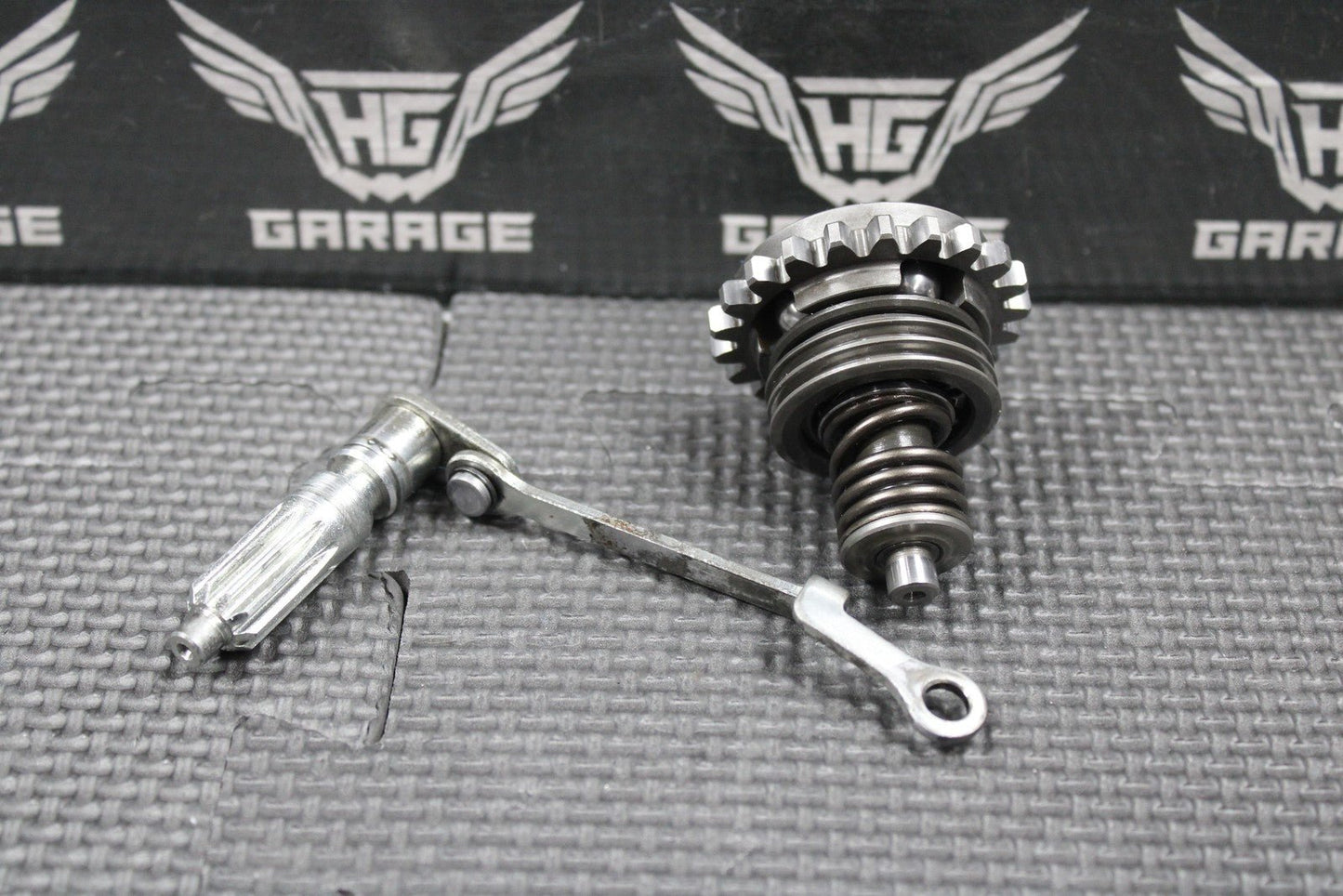2000 00 - 02 HONDA CR125R OEM EXHAUST POWER VALVE LINKAGE GOVERNOR 19200 - KZ4 - L10 - hggarage