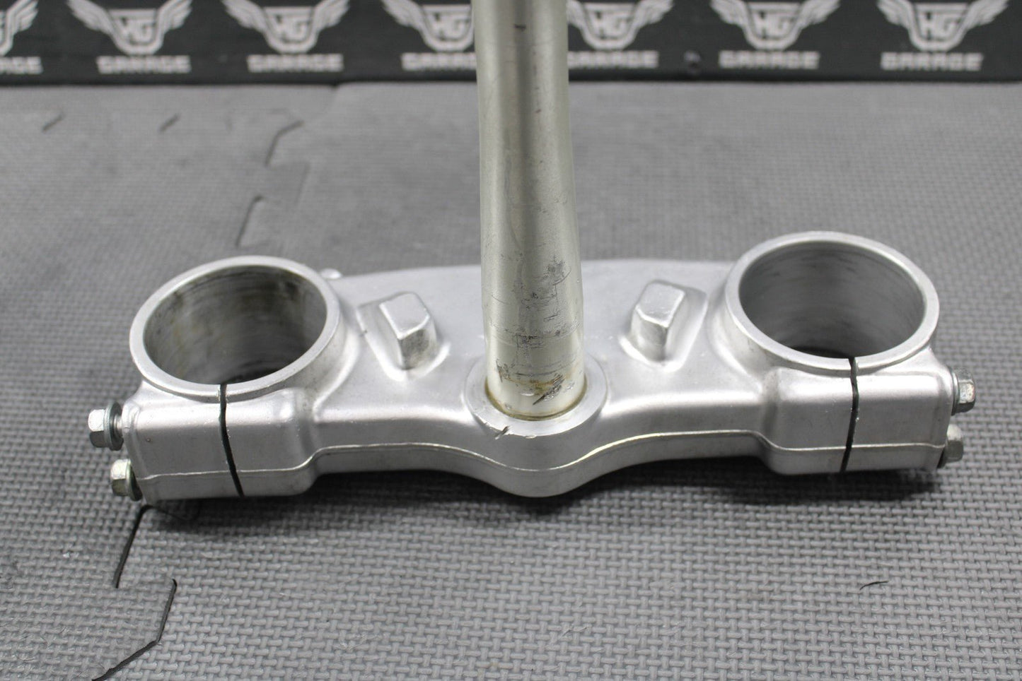 2001 00 - 03 HONDA CR125R OEM FRONT FORKS CLAMP LOWER TRIPLE TREE STEERING STEM - hggarage