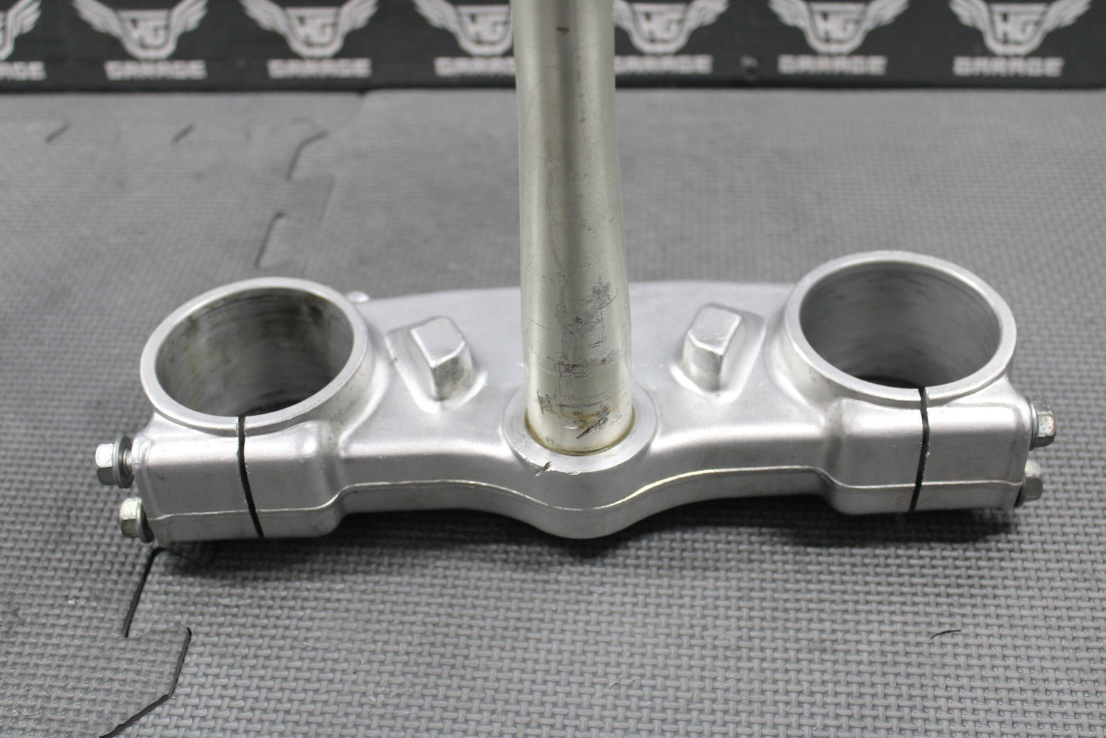 2001 00 - 03 HONDA CR125R OEM FRONT FORKS CLAMP LOWER TRIPLE TREE STEERING STEM - hggarage