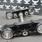 2009 KAWASAKI KX250F OEM FRONT FORKS LOWER UPPER TRIPLE TREE STEM CLAMP STEERING - hggarage