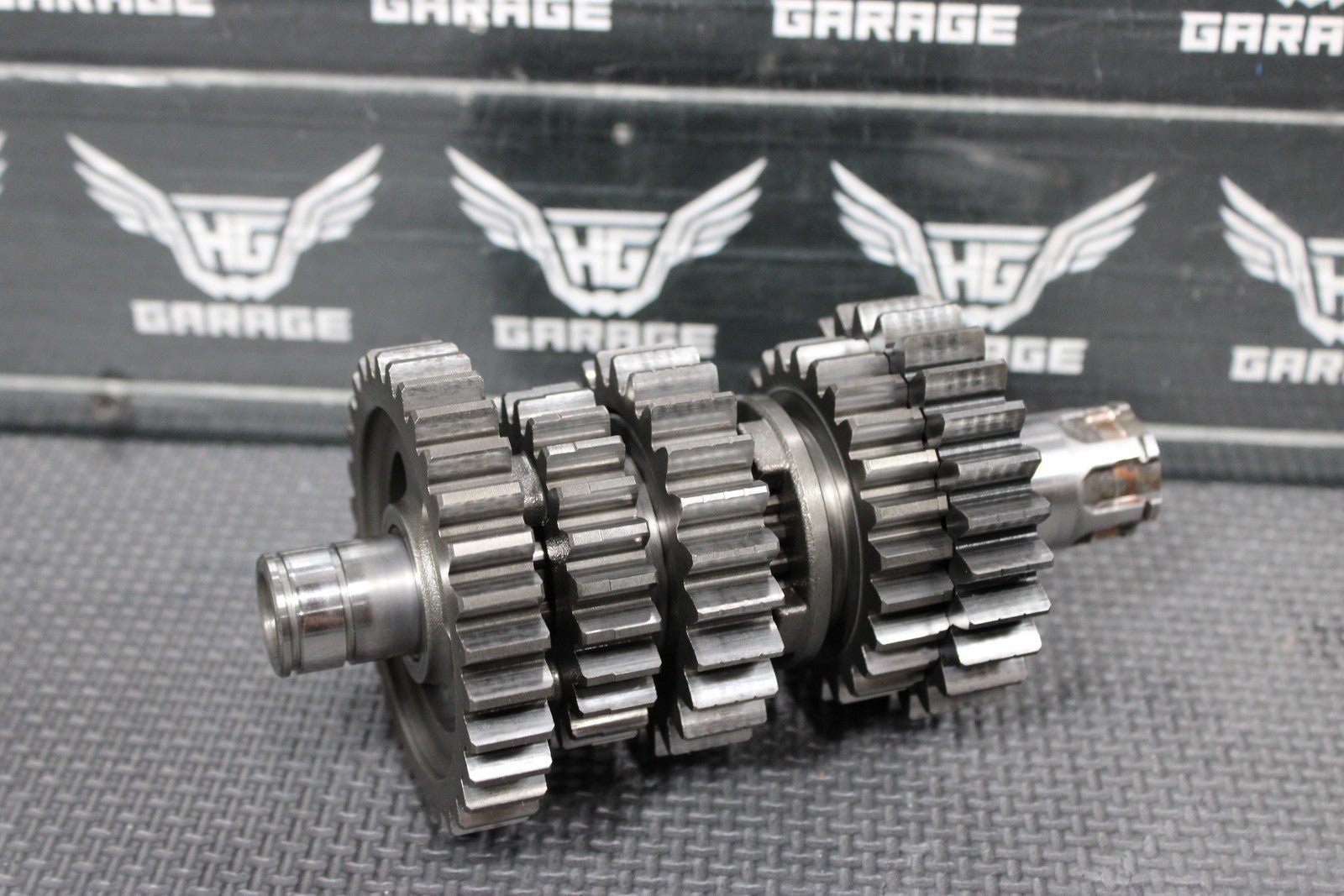 1997 KAWASAKI KX250 97 - 98 OEM ENGINE TRANSMISSION TRANNY GEARBOX SHIFT FORKS - hggarage
