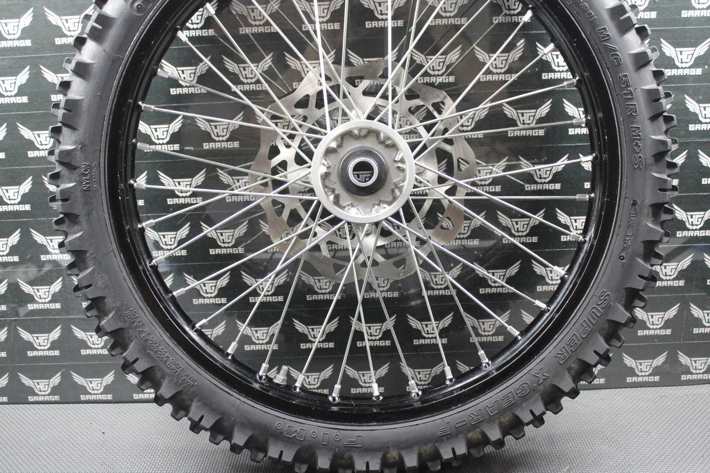 2019 SUZUKI 19 - 20 RMZ250 RMZ450 OEM FRONT WHEEL RIM HUB TIRE 54100 - 37K00 GOOD! - hggarage