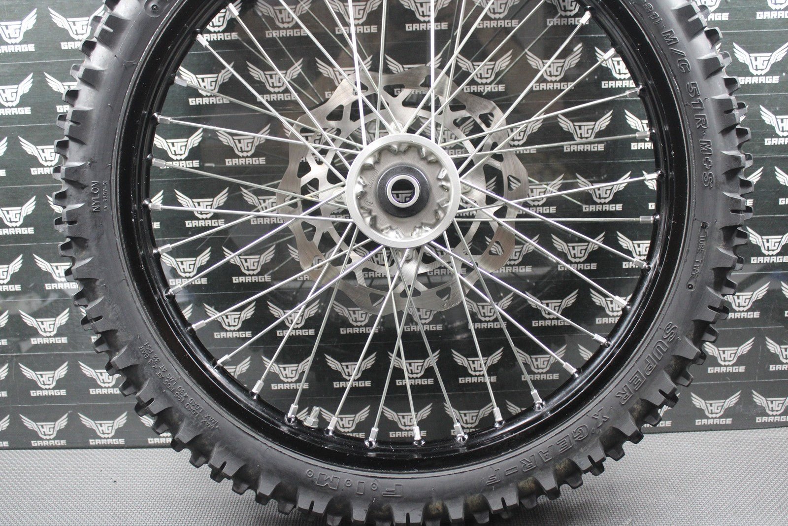 2019 SUZUKI 19 - 20 RMZ250 RMZ450 OEM FRONT WHEEL RIM HUB TIRE 54100 - 37K00 GOOD! - hggarage