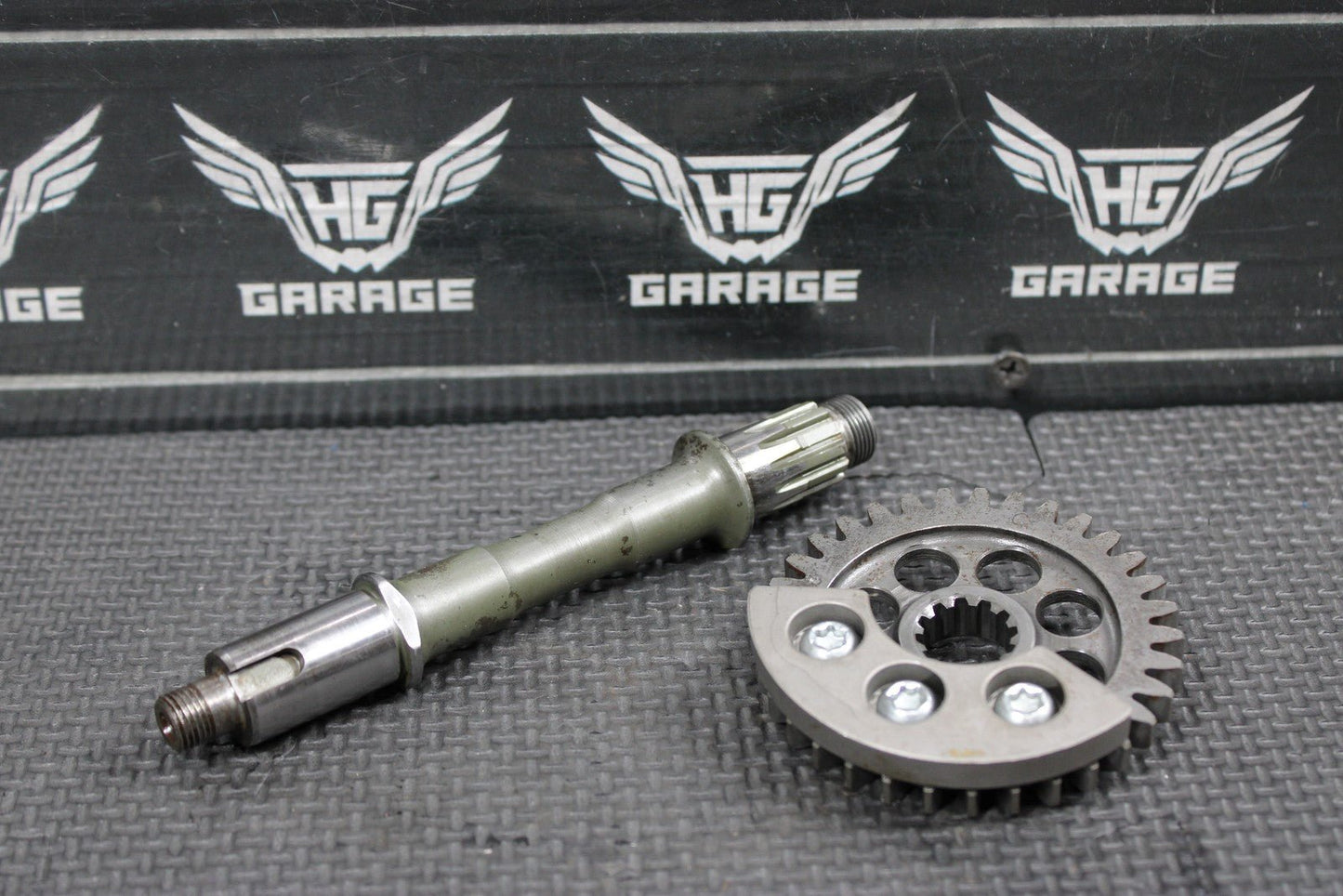 2006 YAMAHA 06 - 09 YZ450F OEM TIMING CHAIN CRANKSHAFT COUNTERBALANCER - hggarage