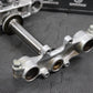 2000 YAMAHA TTR125 TTR125L OEM FRONT FORKS LOWER UPPER TRIPLE TREE - hggarage