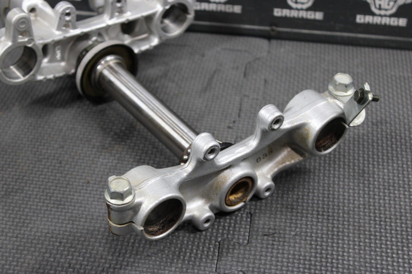 2000 YAMAHA TTR125 TTR125L OEM FRONT FORKS LOWER UPPER TRIPLE TREE - hggarage