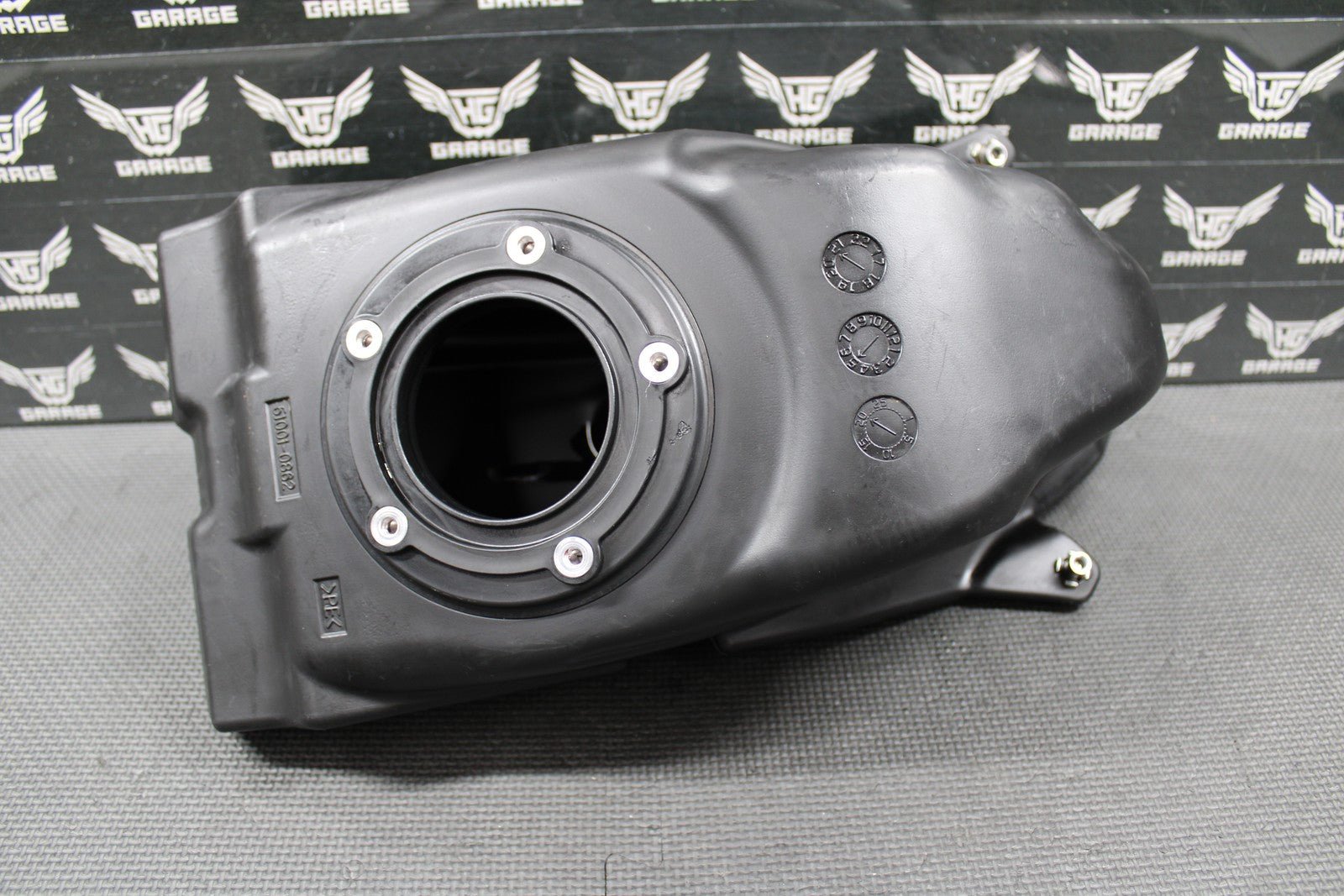 2022 KAWASAKI KX250X OEM GAS FUEL TANK CELL PETROL RESERVOIR 51001 - 0928 MINT! - hggarage