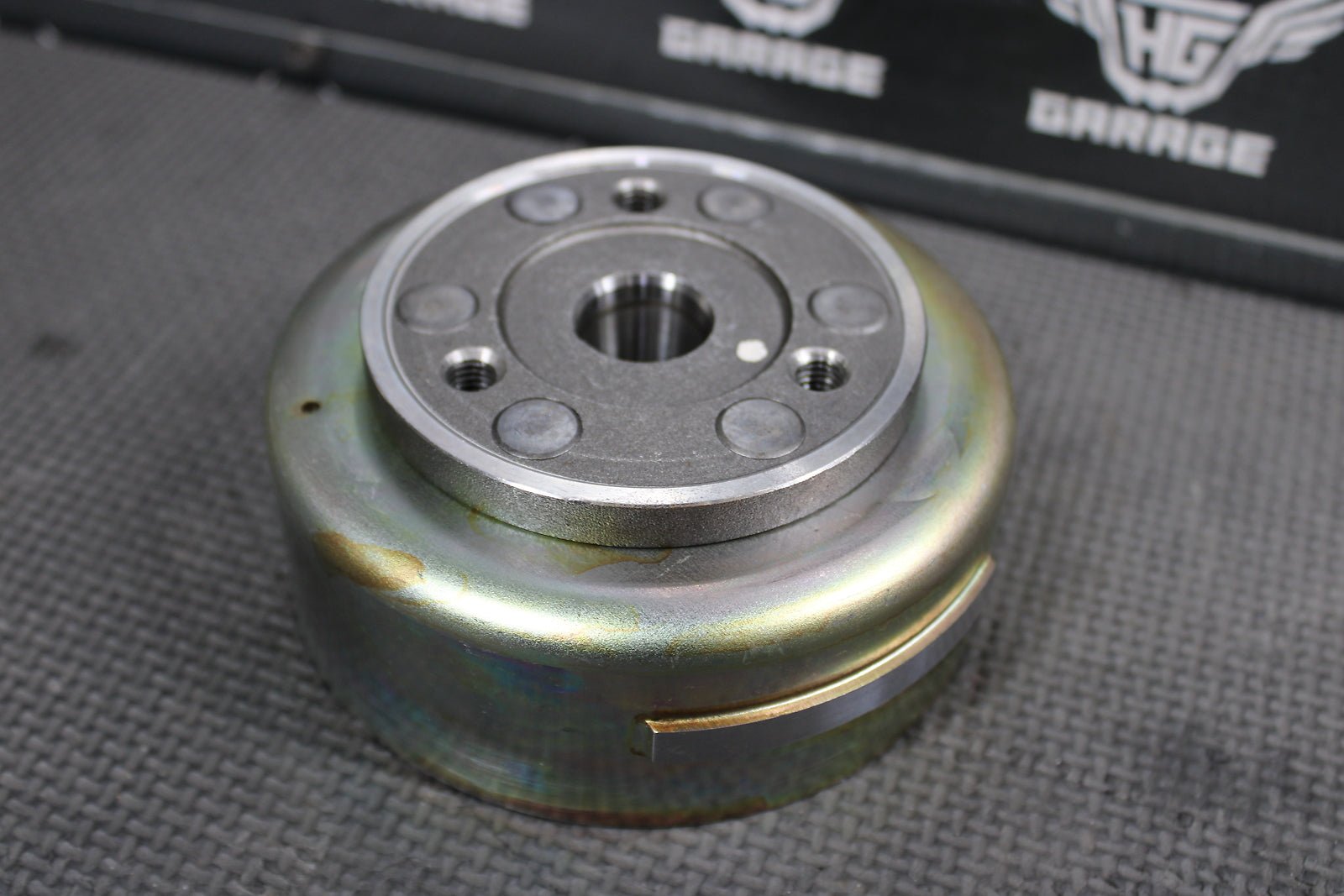 2000 Yamaha TTR90 Stator Magneto Rotor Flywheel 5HN - 85510 - 01 - 00 - hggarage