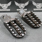 2001 95 - 01 HONDA CR500R RIGHT LEFT OVERSIZE FOOTPEGS FOOT PEGS PEDALS HEAVY DUTY - hggarage