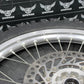 2002 HONDA 02 - 03 CR250R OEM FRONT WHEEL RIM HUB SPOKES ASSEMLBY 44650 - KZ3 - J40 - hggarage