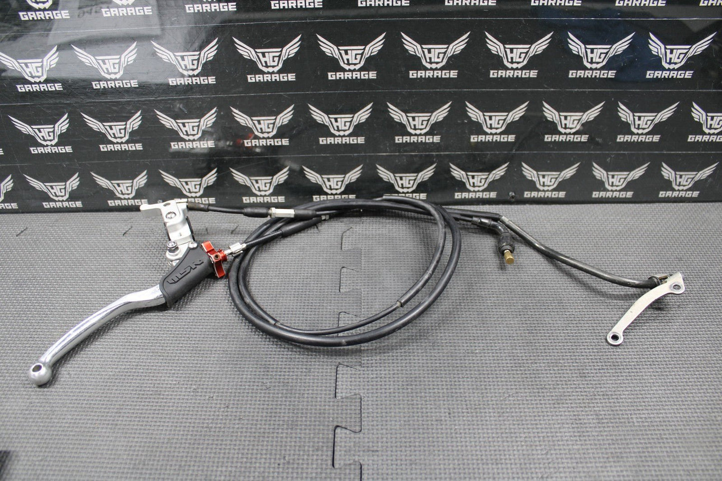 2008 2009 HONDA CRF250R MSR CLUTCH PERCH MOUNT WITH LEVER & HOT START CABLE - hggarage