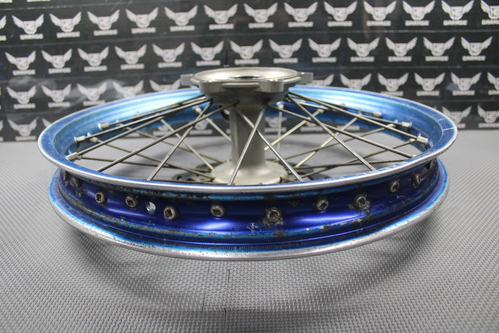 2020 2021 YAMAHA YZ250F OEM BLUE EXCEL REAR BACK WHEEL RIM HUB 19" X 1.85" - hggarage