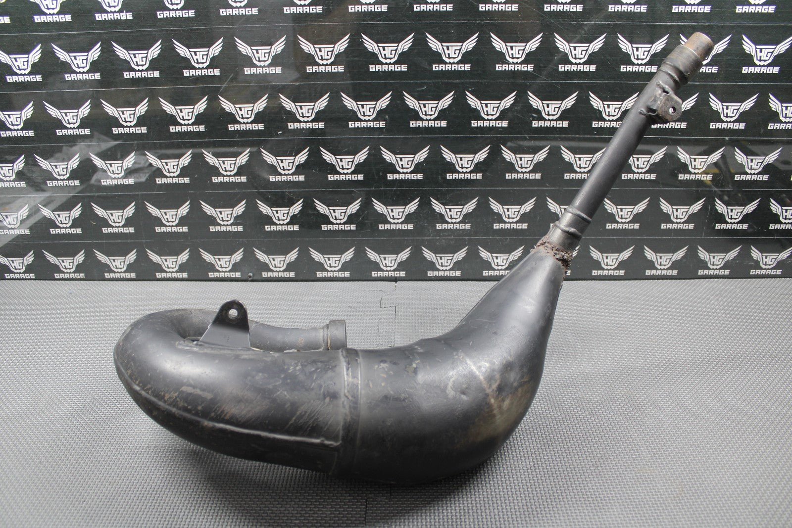 2003 KAWASAKI KX125 OEM EXHAUST PIPE EXPANSION CHAMBER HEADER 18120 - 0001 - hggarage
