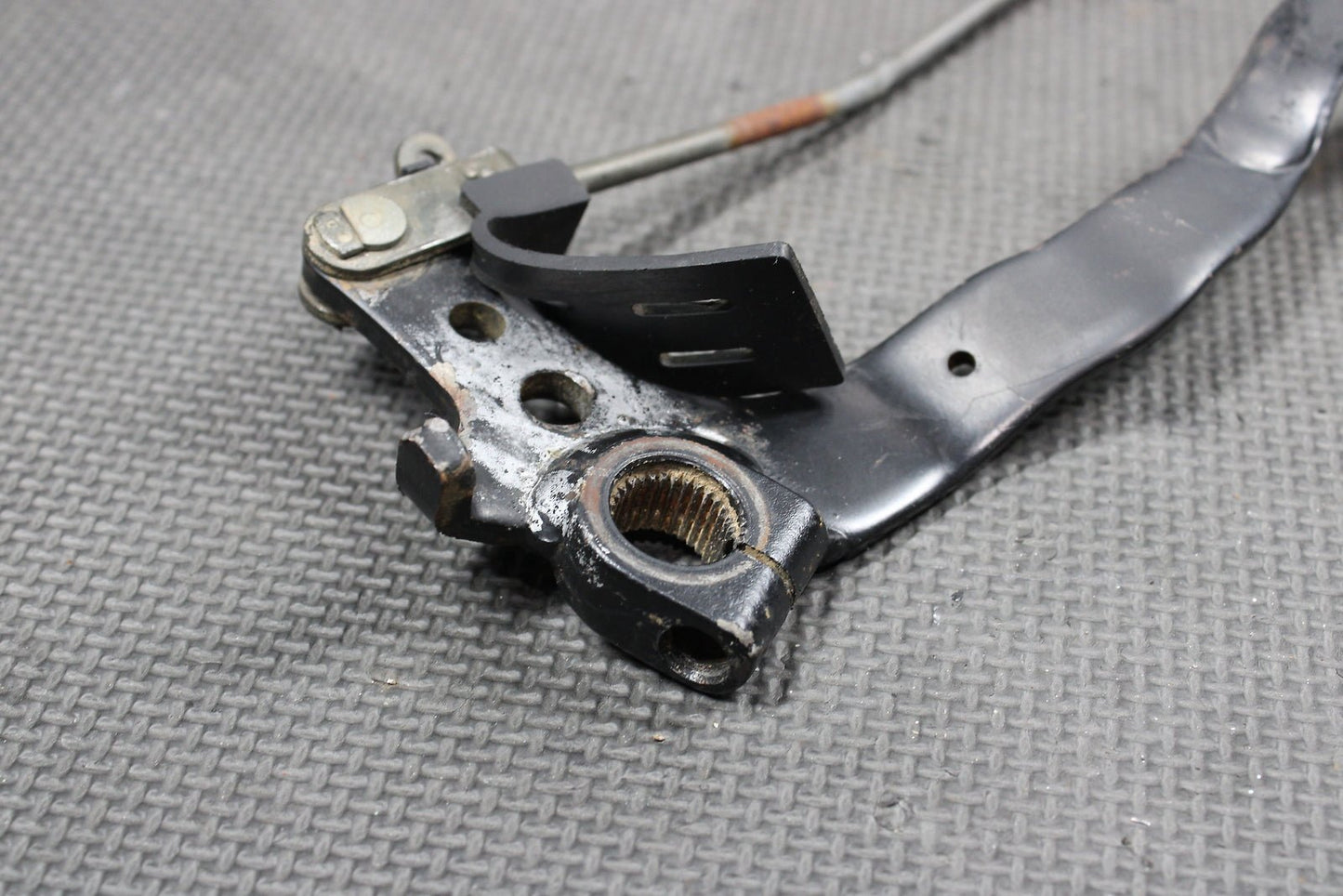 2002 HONDA XR200R 93 - 02 OEM RIGHT REARSET BRAKE FOOT PEDAL ARM ASSEMBLY - hggarage