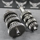 2007 KAWASAKI KX250F OEM TRANSMISSION TRANNY GEARBOX GEARS SHIFT FORKS GOOD - hggarage