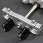 2009 HONDA CRF450R OEM FRONT FORKS LOWER UPPER TRIPLE TREE STEM - hggarage