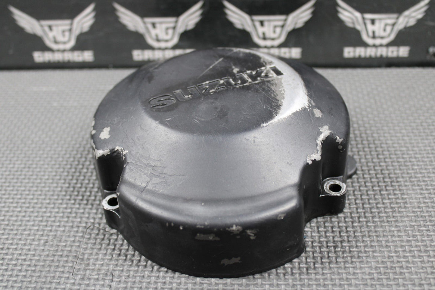 1995 90 - 95 SUZUKI RMX250 OEM LEFT STATOR GENERATOR MAGNETO COVER 11351 - 05D02 - hggarage