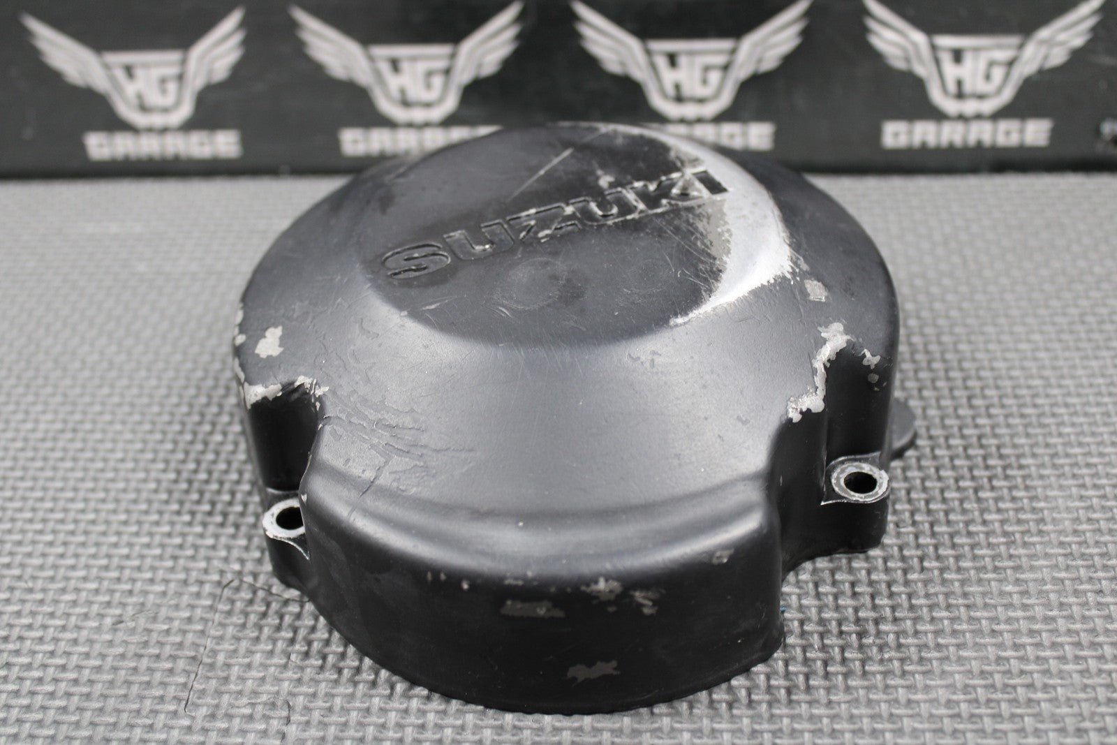 1995 90 - 95 SUZUKI RMX250 OEM LEFT STATOR GENERATOR MAGNETO COVER 11351 - 05D02 - hggarage