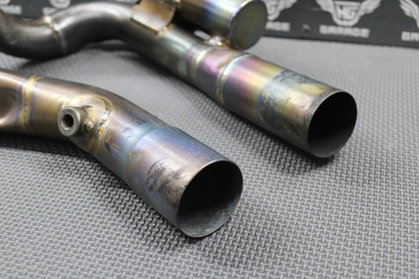 2010 KTM 08 - 10 250 XCF SXF DRD TITANIUM MUFFLER EXHAUST SILENCER SPARK ARRESTOR - hggarage