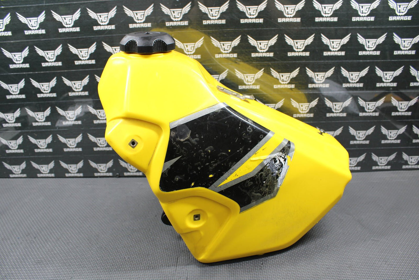 2000 SUZUKI 00 - 04 DRZ400 DRZ400E OEM YELLOW GAS FUEL TANK CELL PETROL RESERVOIR - hggarage