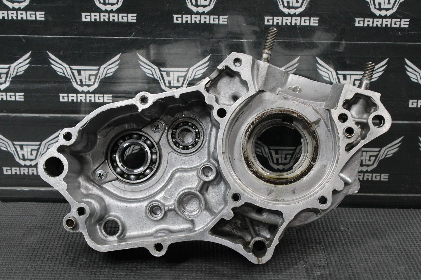 2014 KAWASAKI 08 - 22 KX100 KX85 OEM LEFT RIGHT ENGINE CRANKCASE CASES BLOCK SET - hggarage