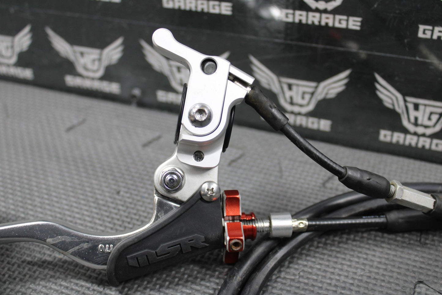 2008 2009 HONDA CRF250R MSR CLUTCH PERCH MOUNT WITH LEVER & HOT START CABLE - hggarage
