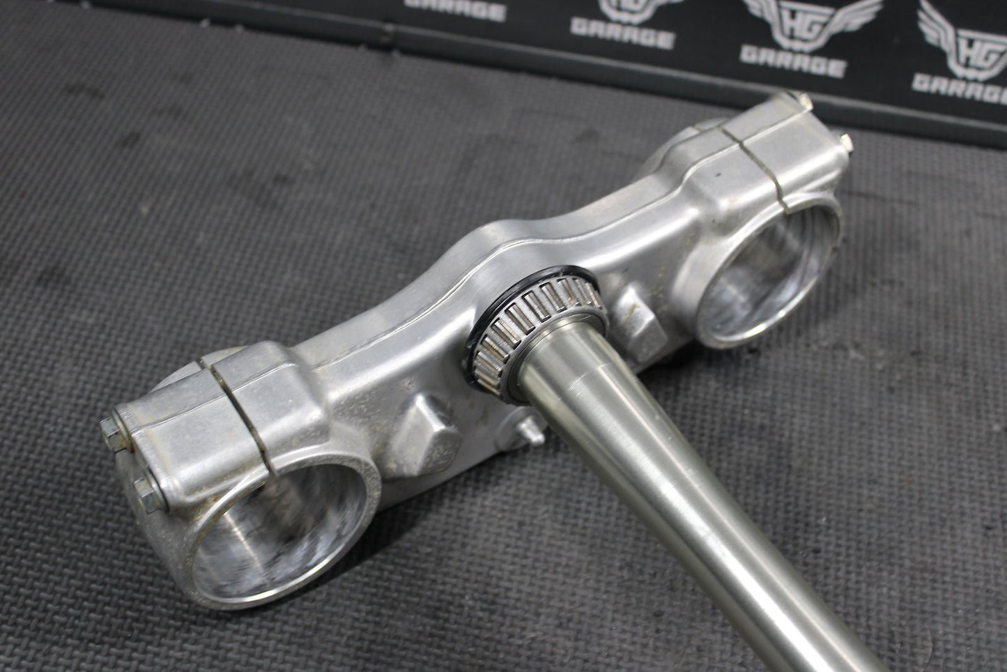 2003 Honda CRF450R OEM Front Forks Lower Upper Triple Tree Stem - hggarage