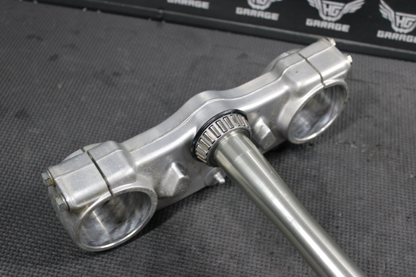 2003 Honda CRF450R OEM Front Forks Lower Upper Triple Tree Stem - hggarage