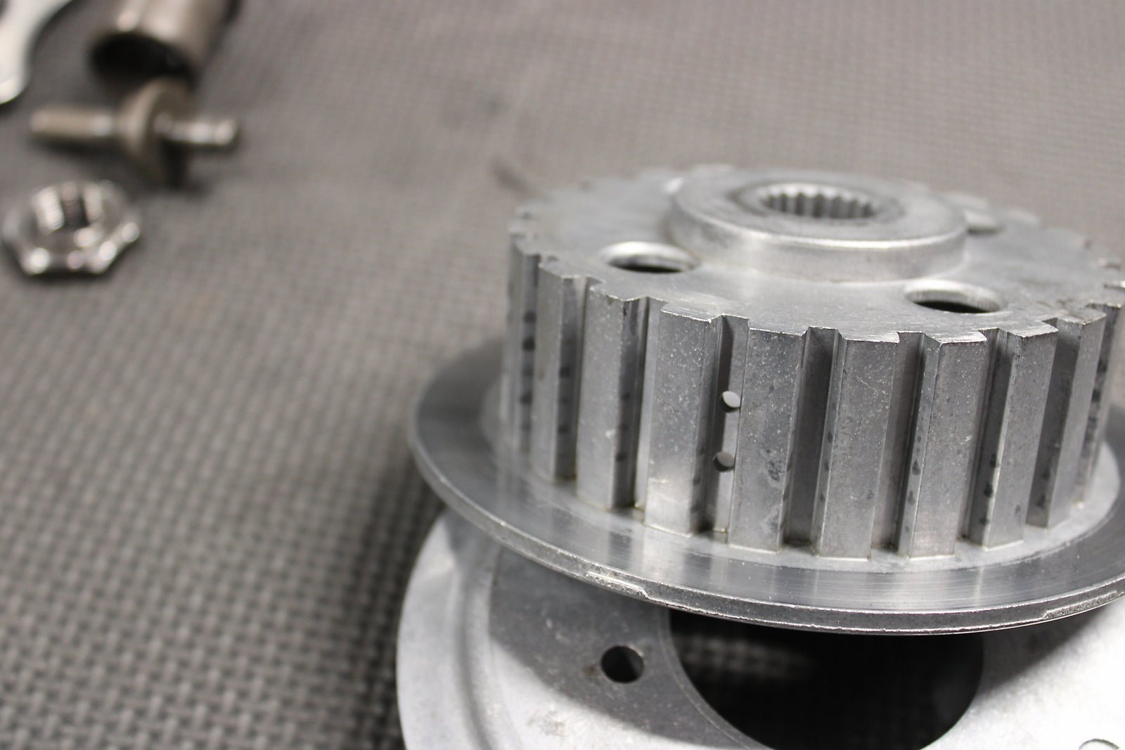 2001 Honda XR250R OEM Complete Clutch W Plates Basket Hub 22100 - Kcz - 000 Nice! - hggarage