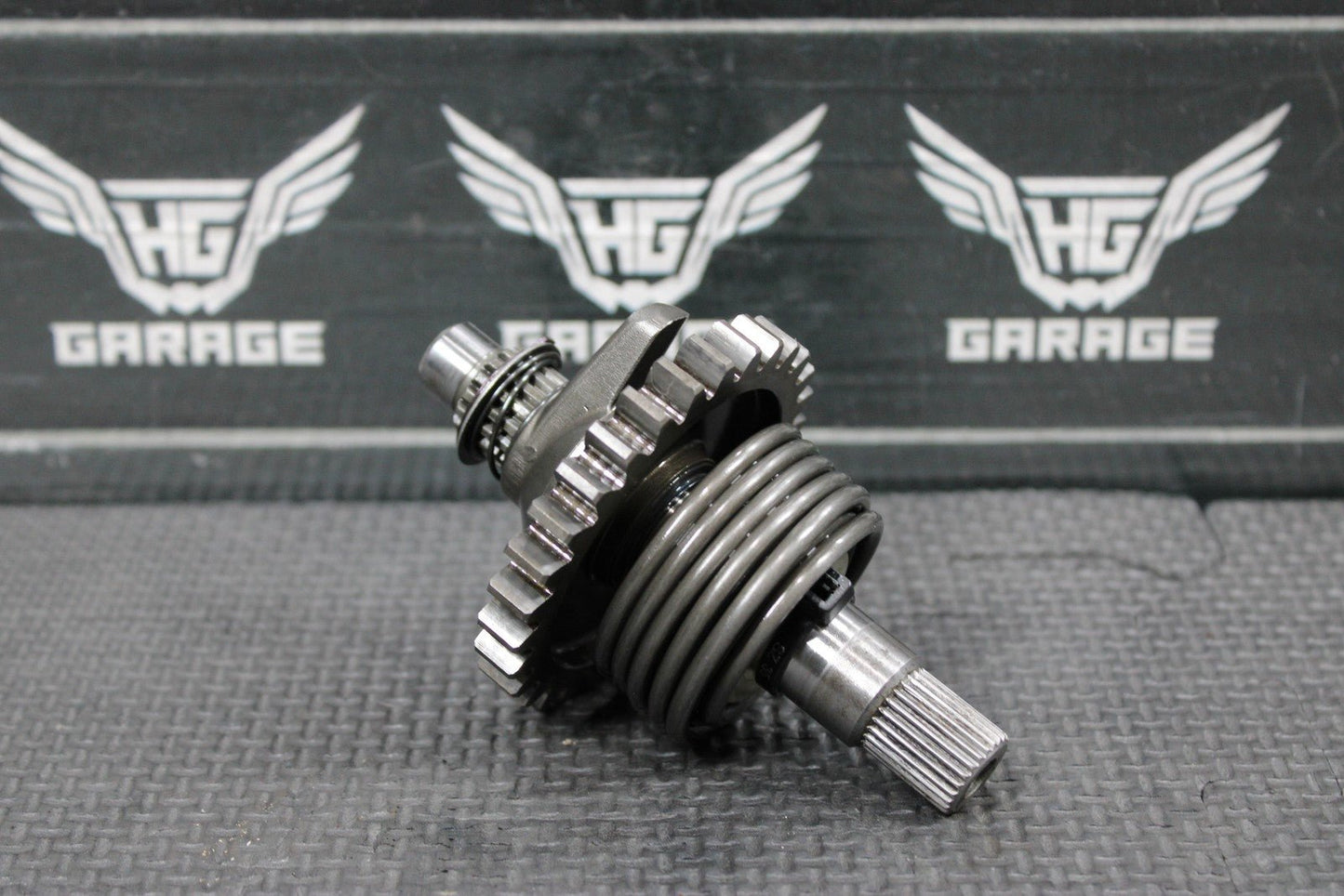 1996 KAWASAKI KX125 94 - 98 OEM KICKSTART KICK START SHAFT W IDLER GEAR 13066 - 110 - hggarage