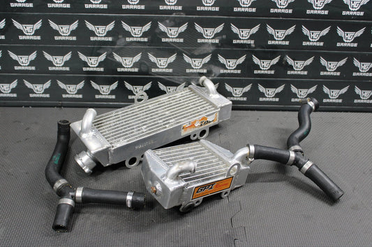 2006 KTM 85 SX GPI OVERSIZED ENGINE MOTOR COOLING COOLER RADIATOR 47035007100 - hggarage